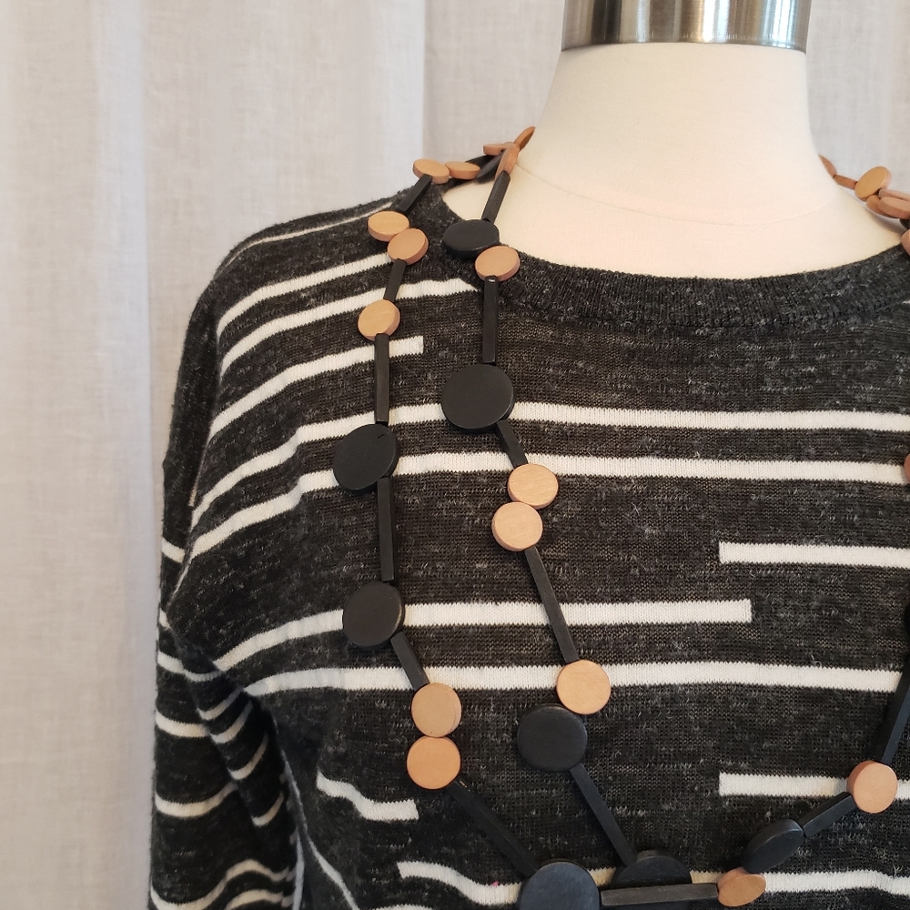 Anthropologie linen sweater - La Fee Verte